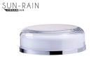 Acrylic PMMA round empty cosmetic jars plastic makeup container 15ml 30ml SR