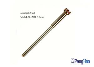 Quality Stainless Steel Reinforced Dental Dowel Pins , Straight HP Mandrels For Disc wholesale