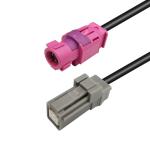 100 Ohm HSL Automotive Wiring Harness , 4 Pin H Code USB LVDS Cable