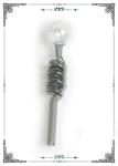 5.5 Inch Mini Helix Oil Burning Ball Smoking Pipe Heat Resistant