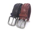 Durable Mens Casual Leather Belt With Zinc Alloy Buckle Material