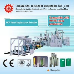 Quality PET/PLA Single Screw Sheet Extrusion line wholesale