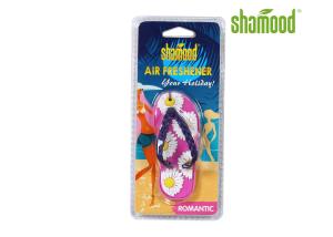 Quality Slipper Shaped Romantic Smell MSDS Hanging Car Scents wholesale