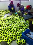9.5'' inflatable Big rubber promotional Tennis Ball
