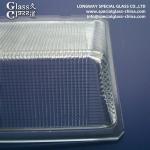 Antique Style Borosilicate Glass Lamp Cover High Temperature Resistance