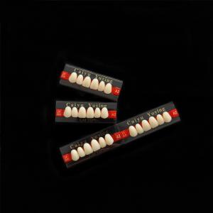 Quality CE ISO Heraeus Dental Acrylic Resin Teeth Composite Dentadura Anteriors Upper (6x1)x16 High Strength Teeth Form 1 wholesale