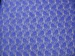 Blue Nylon Digital Lace Fabric Mini Floral For Lady Dress