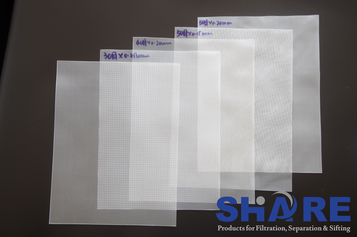 Food Grade Polyester Printing Mesh , DPP180T -27 Woven Filter Mesh in white