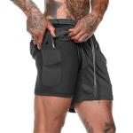 Custom Mens Running Training Shorts With Pocket Workout Bodybuilding Gym Sports
