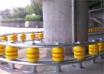 Traffic Safety Highway Steel Roller Guardrail Barrier Galvanized