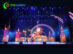 Quality P8 Full Color Stage LED Display , LED Stage Display Screen High Visibility wholesale