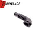 1928300528 Factory Price Bosh 90 Deg Waterproof 2 Pin Black Auto Rubber Boot For