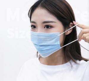 Quality Air Pollution Non Woven Fabric Surgical Face Mask 3 Ply wholesale