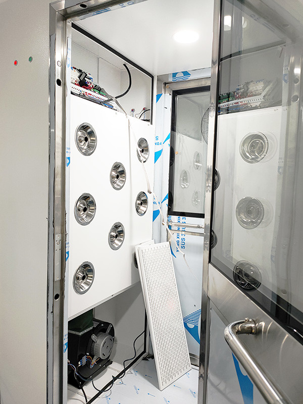Industrial Cleanroom Air Shower With Centrifugal Fan For Pharmaceutical Industry
