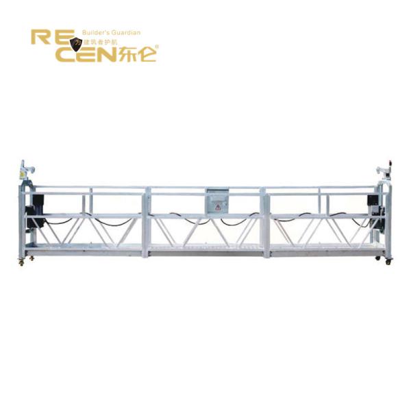 Construction Suspended Platform Gondola 800 Aluminum Alloy Steel Hot Dipping