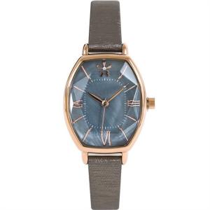 Quality Female 2035 Alloy Quartz Wrist Watch Leather Strap Silver Women wholesale