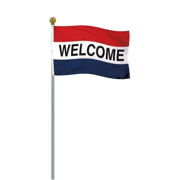 Promotional Advertising Flag 3x5ft Polyester Cotton Customized Flags Double