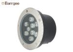 9w Waterproof Stair Led Underground Light For Ground Yard Path Landscape