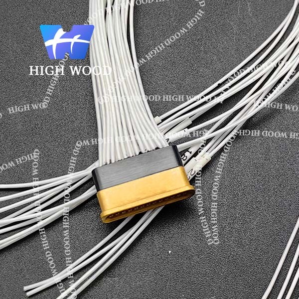 J30J SERIES Glass Sintered Gas Sealed Rectangular Electrical Connector , J30JM1-25ZKH2-Q15-X