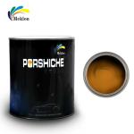 SGS Dark Yellow Car Paint Top Coat Fade Resistant Weatherproof
