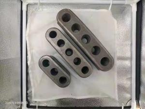 Quality Curved Post Tensioning Accessories Prestressed Ductile Iron Wedge Block wholesale