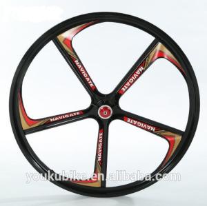 Quality Magnesium Alloy 5 Spoke 24 Inch Mountain Bike Rims wholesale