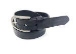 Ladies Embossed Leather Belt / Pants Or Jeans Waist Belt With Zinc Alloy Buckle