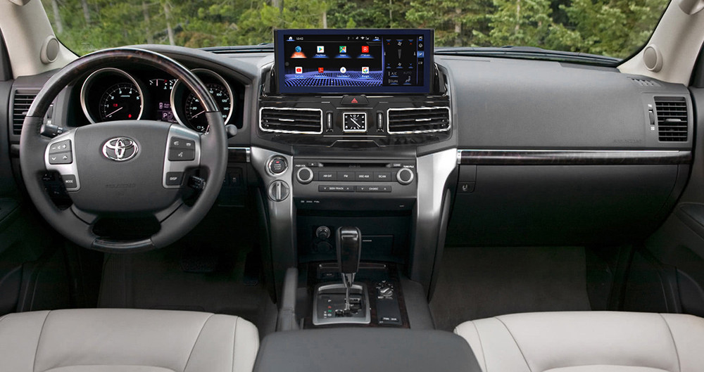 12.3 Inch Touch Sreen Stereo For 20016-2020 Toyota CRUISER LC200 GPS Navigation Multimedia Player Wireless Carplay BT 4G