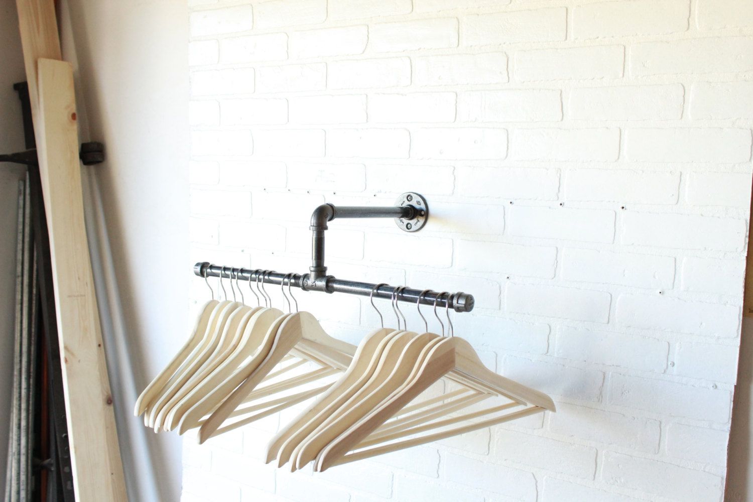 Industrial Grade Steel Pipe Bracket for Faucet Perfect for In Home Applications
