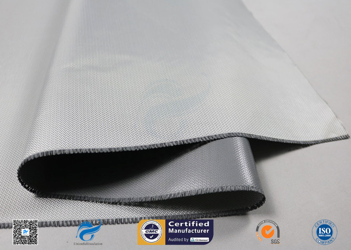 Durable Silicone Coated Fiberglass Cloth 530g High Temperature Resistance