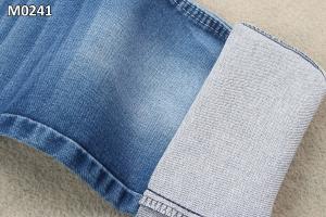 Quality Stretch Cotton Fake Knit Denim Jeans Fabric With Double Layers 10.9 Ounce wholesale