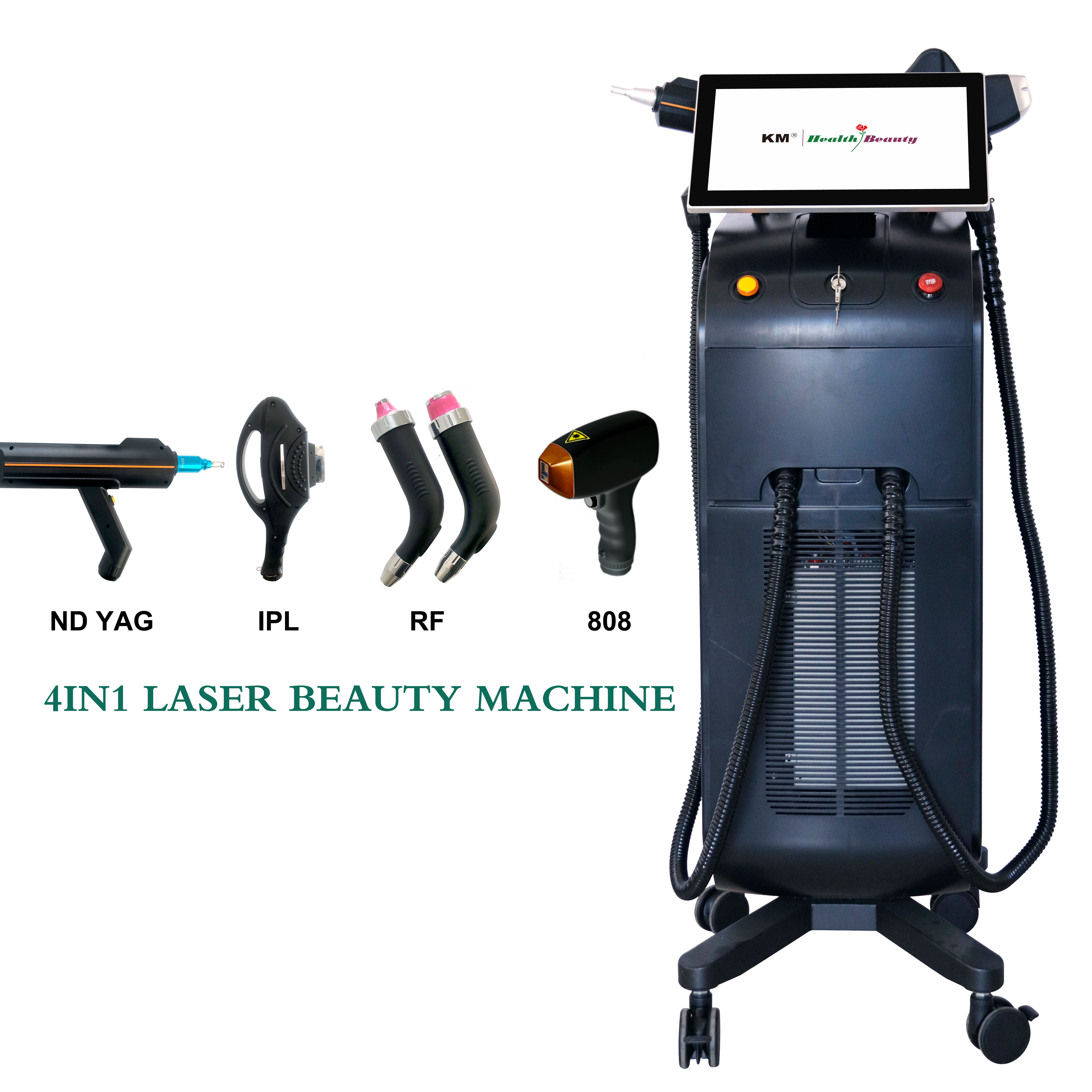 Commercial Multifunctional Beauty Machine 755nm 808nm 1064nm For IPL Opt Laser Hair Removal