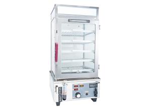 Quality 5 Layers Food Warmer Showcase Mechanical Steamer Display 50-100℃ wholesale