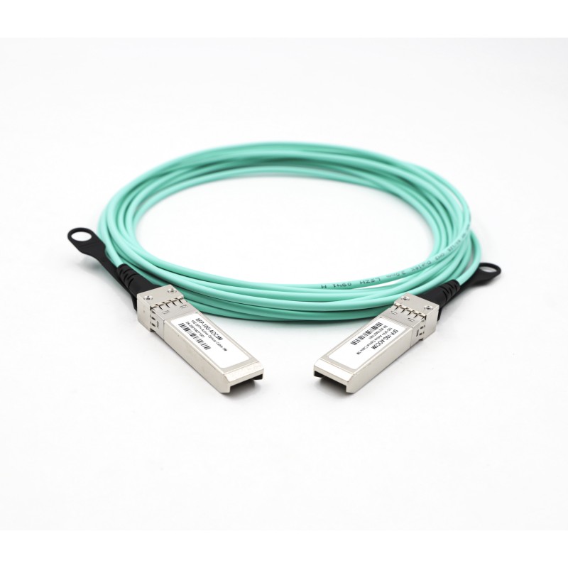 PBT Main Body Material 10G Transfer SFP OM3AOC Fiber Optic Patch Cord 0.9/2.0/3.0mm