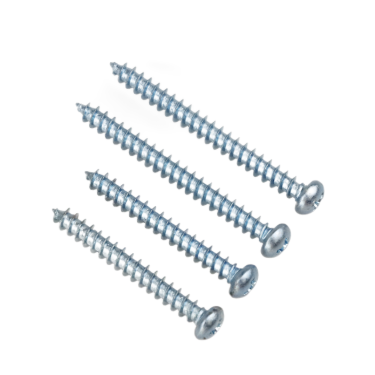 Carbon Steel Phillips Pan Head Self Tapping Screws DIN7981 5mm-100mm Black Stainless Metric 7-25 Days
