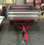 4T2W - 2wheel Dump Trailer With Loading Capacity 4ton;Farm Tractor Box Trailer;