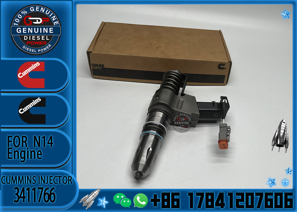 3411766 Original n14 Diesel machinery Engine parts 3411766 Fuel injector for cummins