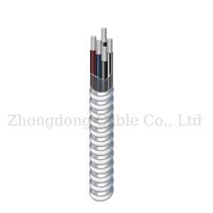 Quality XHWW-2 Aluminum Conductor MC Cable 3 Core 4 Core 600V Aluminum Wire wholesale