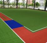Non Filling Artificial Grass Court For Tennis Gateball Field Other Sports Area