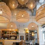 Handmake Rattan Lamp Vintage Hanging Lamps Loft Living Room Dining Room wicker