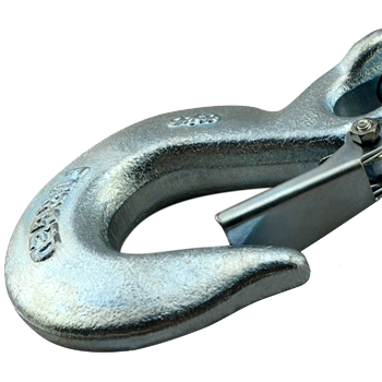 Metal Safety Latch Drop Forged Lifting Eye Hook For Outdoor Climbing Activity
