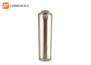 Quality 50ml/100ml Acrylic Plastic Type cosmetic packaging set Gold Color for Personal Care wholesale