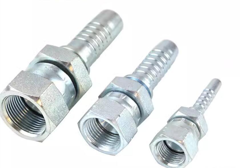 Jic Bsp Metric SAE Parker Standard Flange Hose Fitting with 3000 Psi Hydraulic Swaged