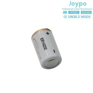 Quality Spiral Type 1/2AA ER14250M Lithium Battery 3.6V 1000mAh Lithium Thionyl Chloride Battery wholesale