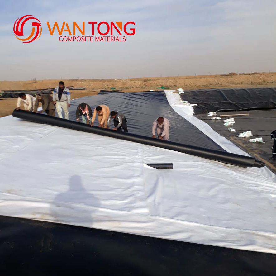 1mm 0.5mm 1.5mm 2mm Hdpe Geomembrane for Plastic Fish Shrimp Pond Liner Design Style