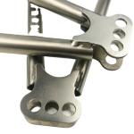 Universal Jacobs Ladder Natural Titanium 13-5/8" 14" Long for Sprint Car