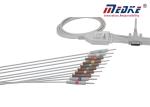 One Piece Fixed Needle AHA Schiller CS100 EKG Machine Cable