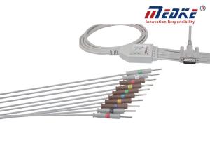 Quality One Piece Fixed Needle AHA Schiller CS100 EKG Machine Cable wholesale