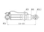 Cabin Tilt European Truck VOLVO 20922305 Hydraulic Cylinders