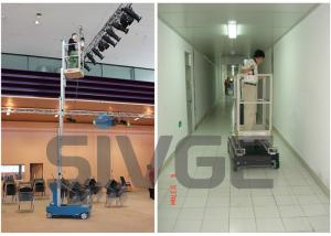 Quality GTWZ6-1006 Hydraulic Lift Ladder Single Mast Mobile Elevating Working Platform wholesale